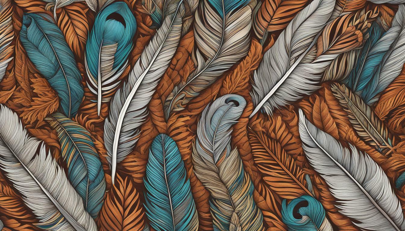 feather colors and patterns