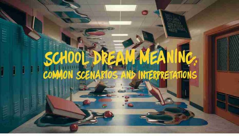 School Dream Meaning: Common Scenarios and Interpretations