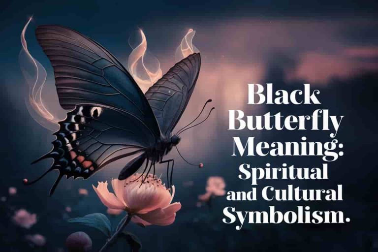 Black Butterfly Meaning: Spiritual and Cultural Symbolism