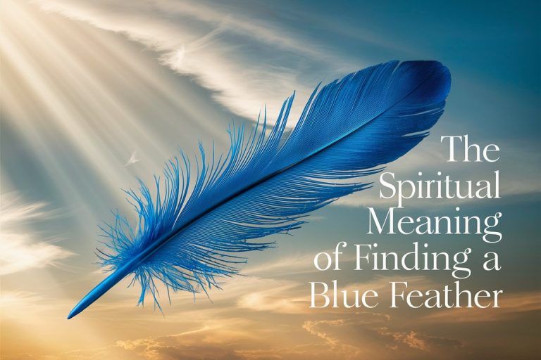 The Spiritual Meaning of Finding a Blue Feather