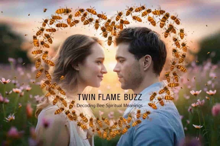 Twin Flame Buzz: Decoding Bee Spiritual Meanings
