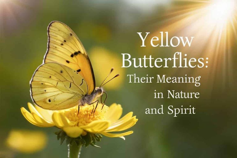 Yellow Butterflies: Their Meaning in Nature and Spirit