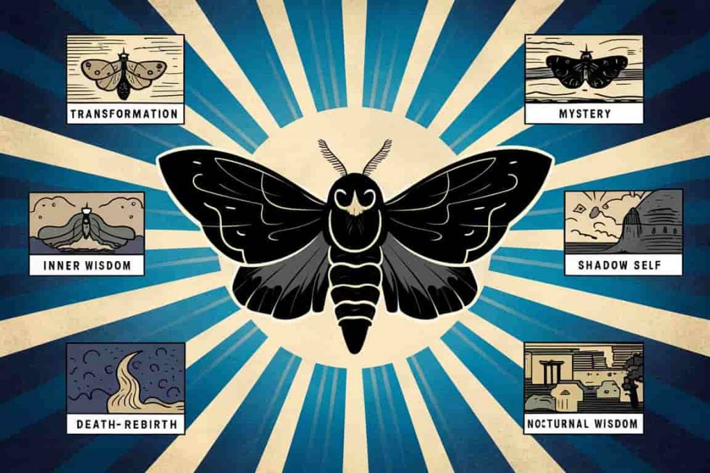 Black Moth Spiritual Meaning And Symbolism Explained