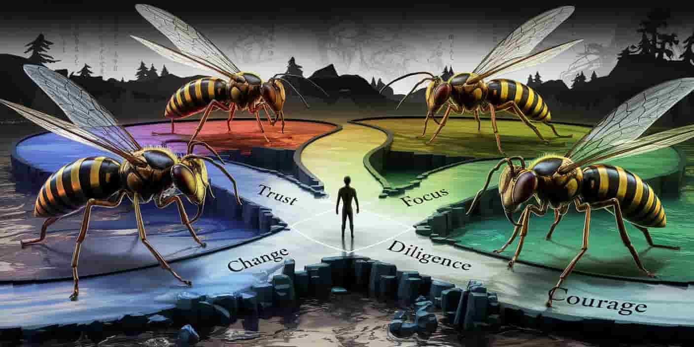 Spiritual Meanings and Symbolism of Wasps: Messages and Lessons