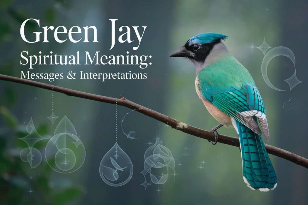Green Jay Spiritual Meaning Messages & Interpretations