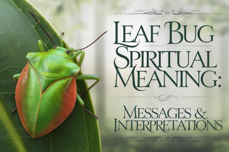 Leaf Bug Spiritual Meaning: Messages & Interpretations
