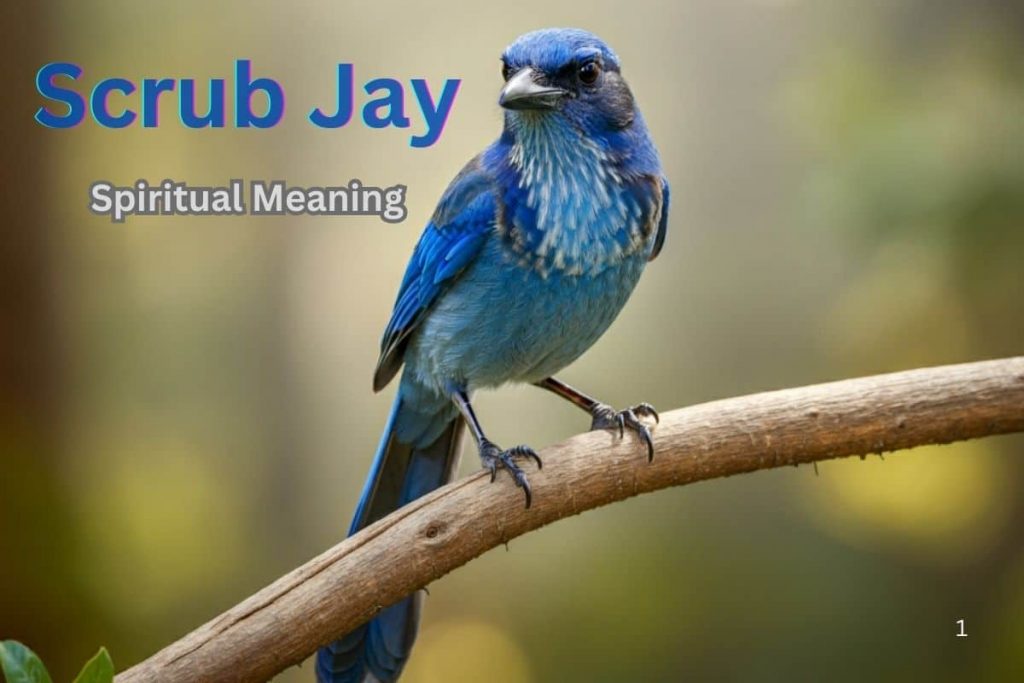 Scrub Jay Spiritual Meaning Messages & Interpretations