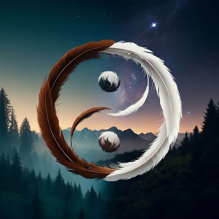 Brown and White Feather Spiritual Meaning: Messages & Interpretations