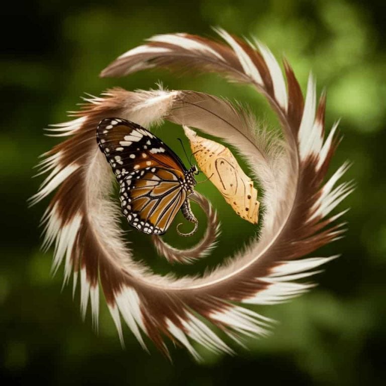 Brown and White Feather Spiritual Meaning: Messages & Interpretations