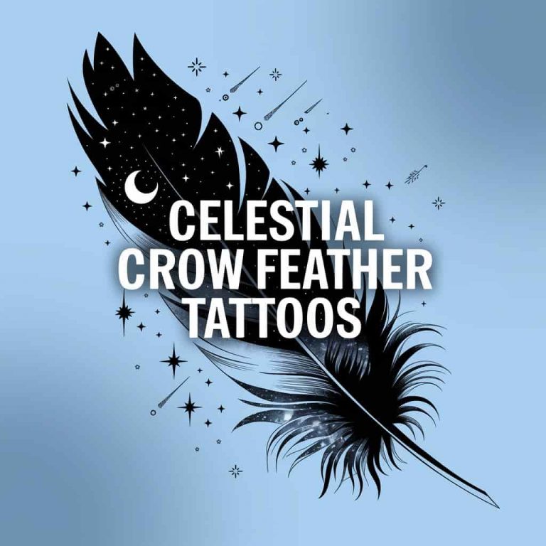Crow Feather Tattoo Meaning: Symbolism, Designs, & Cultural Significance