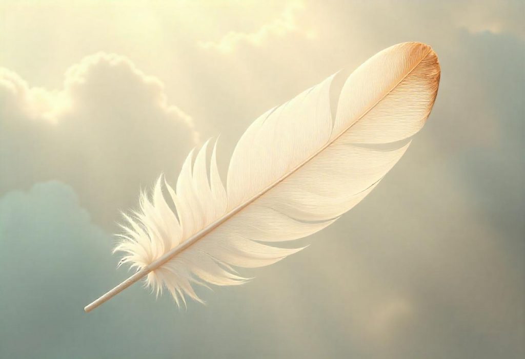 Spiritual Meaning of White Feather with Brown Tip: Messages & Lessons