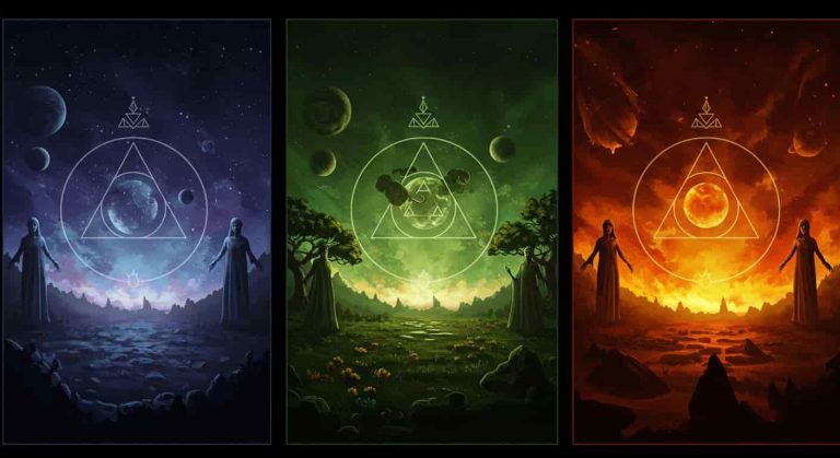 A Triangle Inside a Circle Spiritual Meaning: Sacred Geometry